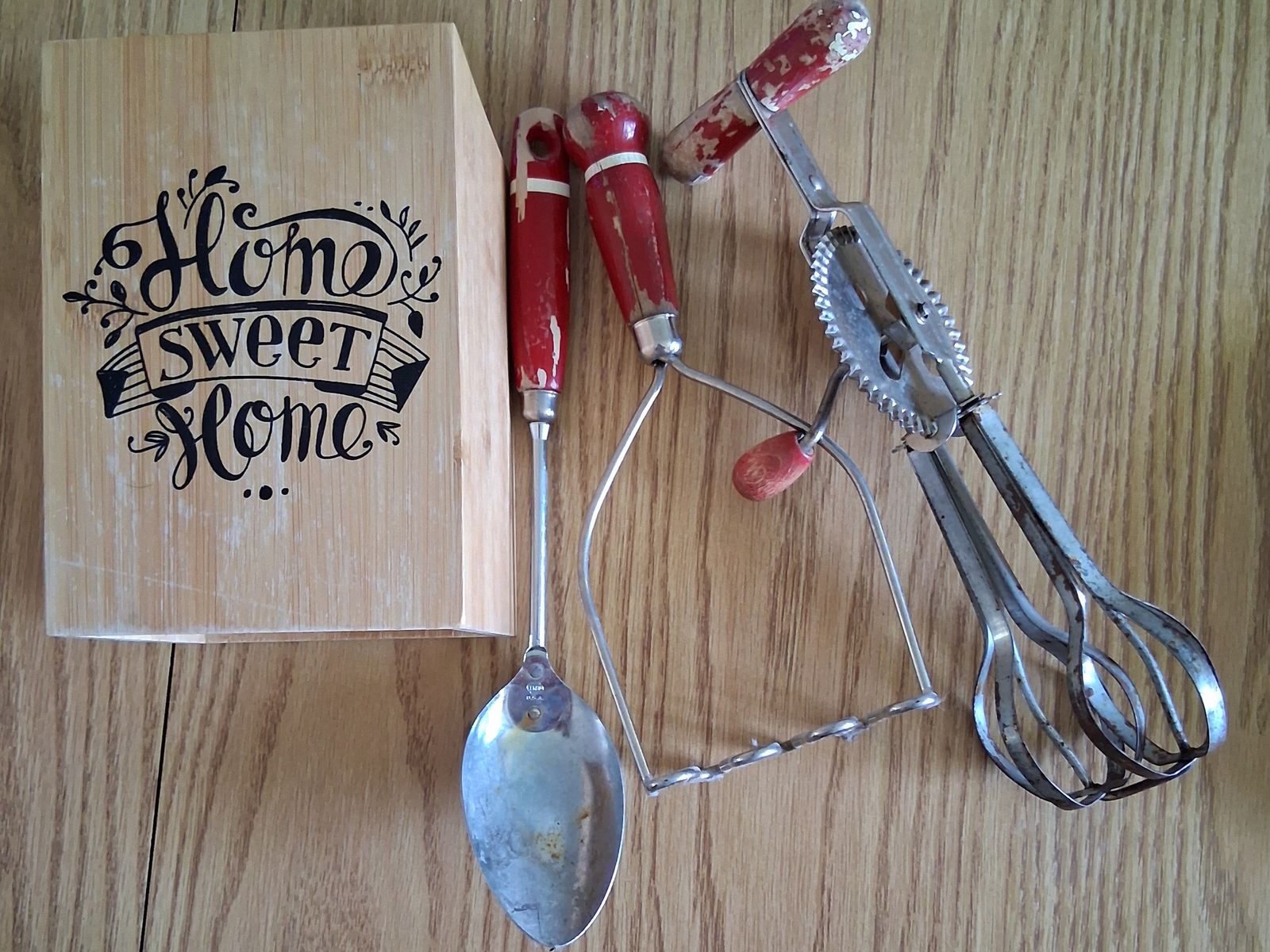 Vintage kitchen utensils