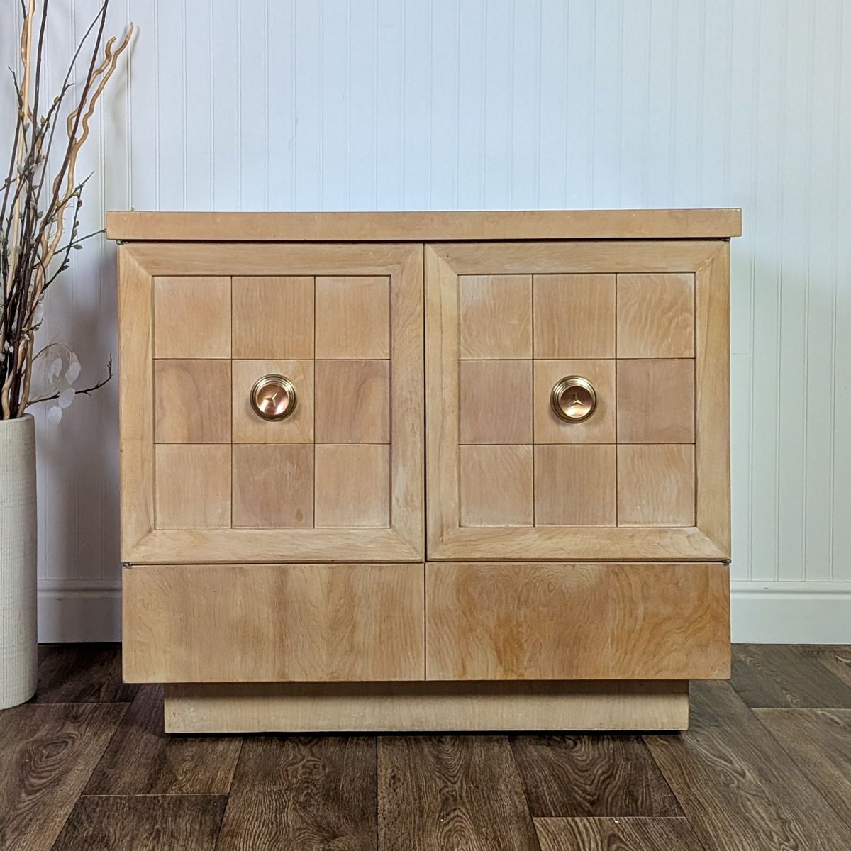 Mid-Century Modern Record Cabinet / Dry Bar