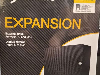 Seagate 24TB HDD - External Expansion