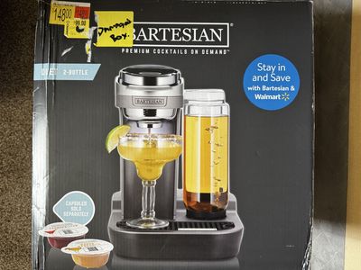 Bartesian Duet 2-Bottle Premium Cocktail Maker Machine $70 OBO