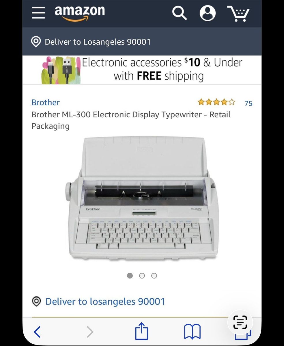 Brother ML-300 Typewriter