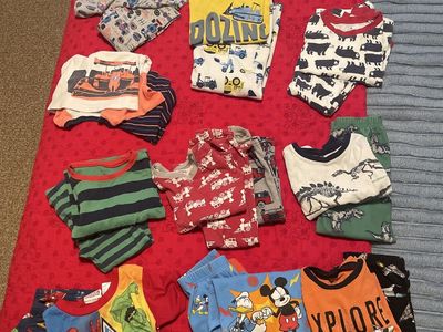 Boys Size 5 and 6 Pajamas - Disney, Marvel, Dinosaurs, Trucks, Monsters