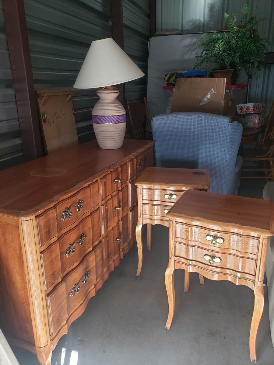 chest of drawers and end stands