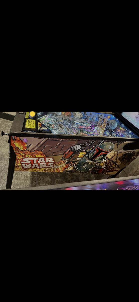Star Wars premium pinball comic book edition