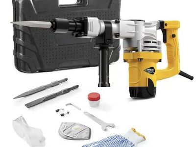 VEVOR Demolition Jack Hammer, 18.5in. x 3.97in.1400W Electric Jackhammer Heavy Duty, power tool, 2900 BPM Jack Hammer, steel