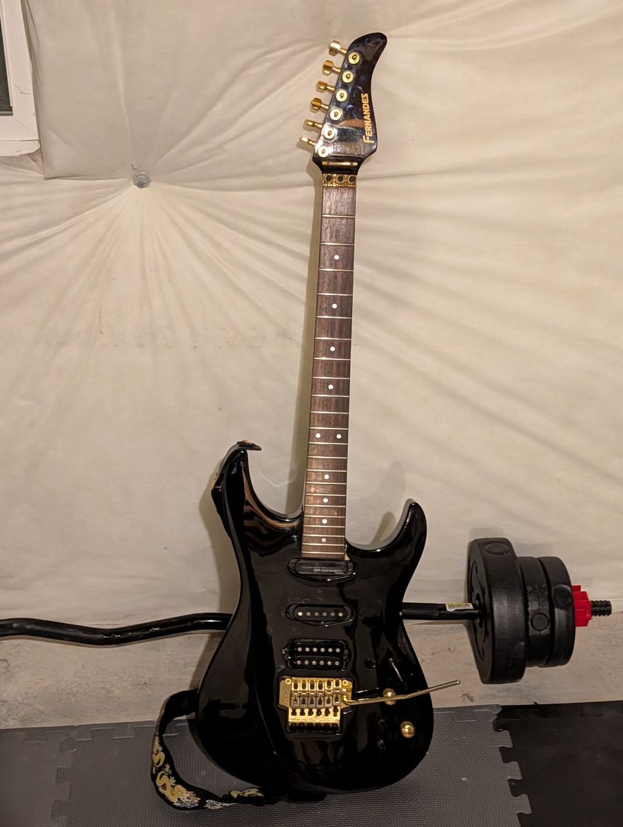 Fernandes/Fujigen AFR-95 1993 Electric Guitar (Made in Japan) - Killswitch + Sustainer/sustainiac equipped