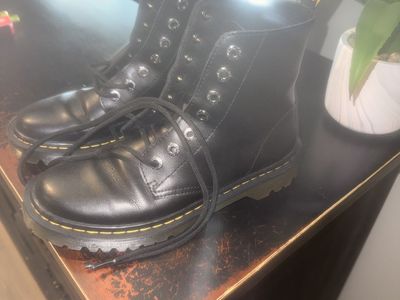 Doc Marten Size7 1460 Smooth Leather Lace Up Boots
