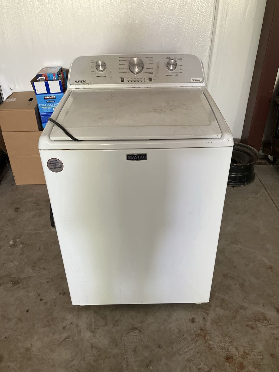 Whirlpool White Electric Dryer - Top Load bought last year new. Dryer is older with new heating element