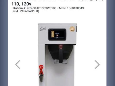 industrial coffee maker