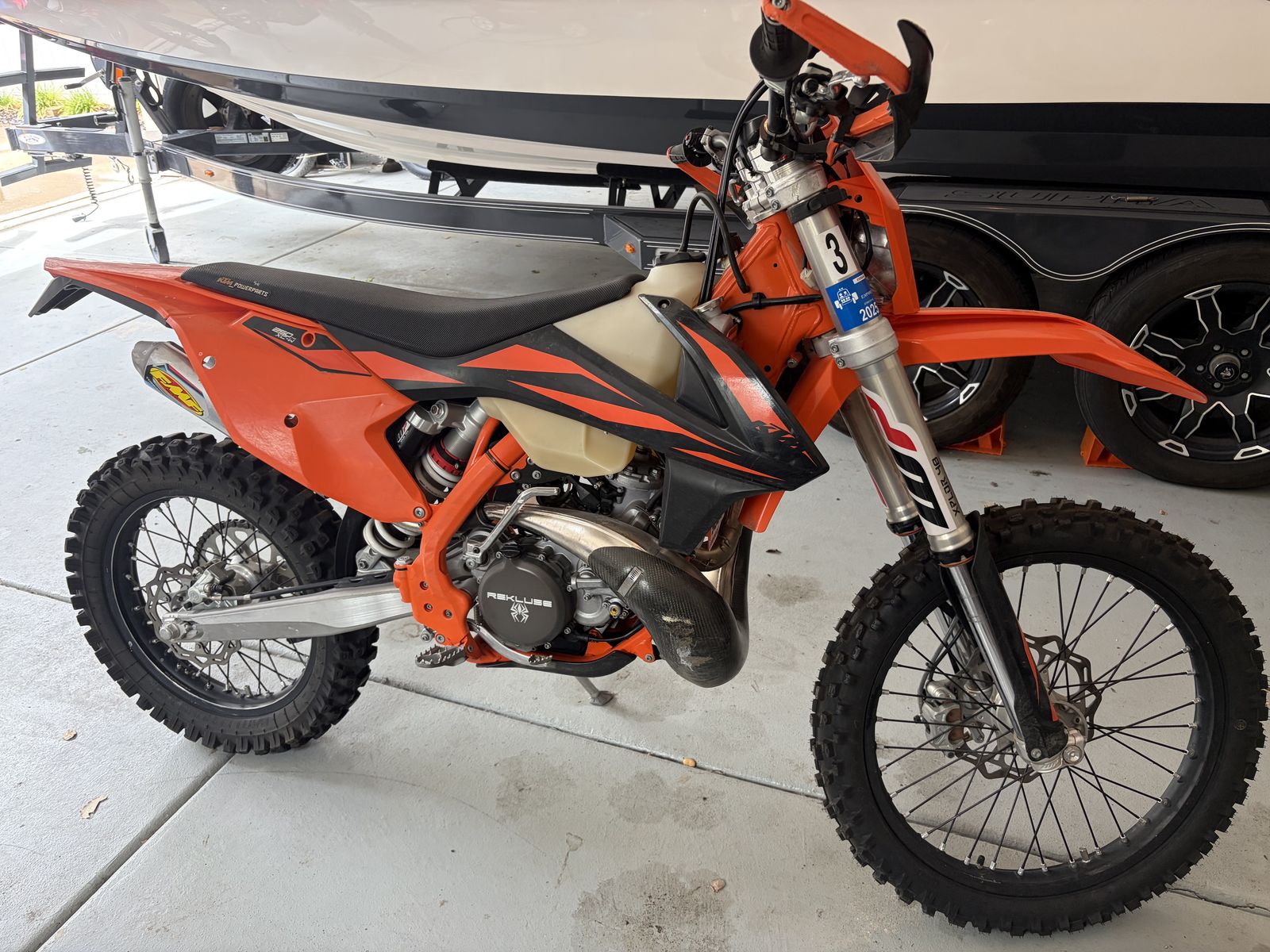 2019 KTM 250XCW w/ Rekluse TPI