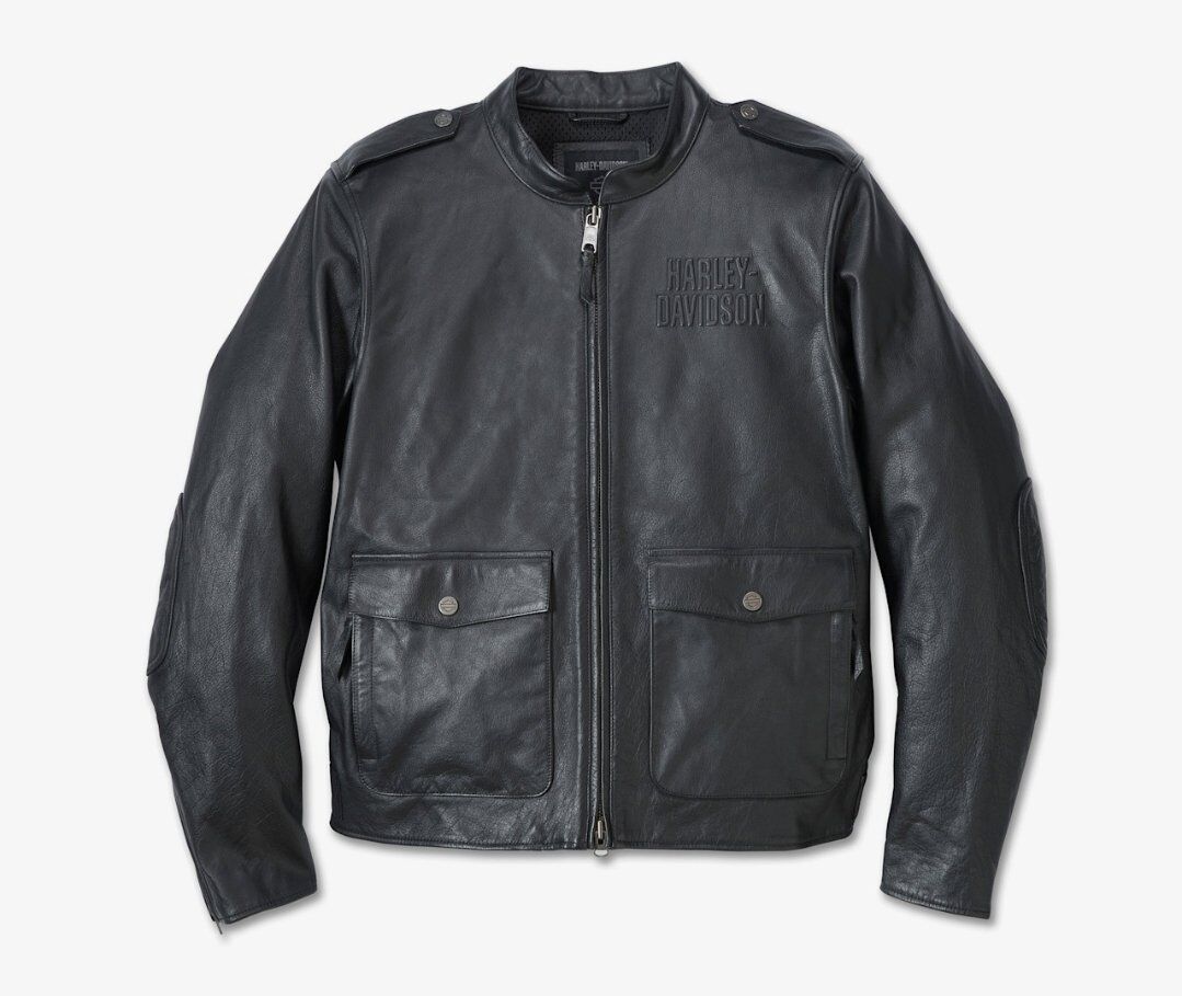 Harley-Davidson CAPTAINS BUFFALO LEATHER JACKET