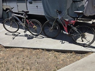Mongoose Ledge 2.1 & Ledge 2.2 Mountain Bikes - Used Condition, Full Suspension