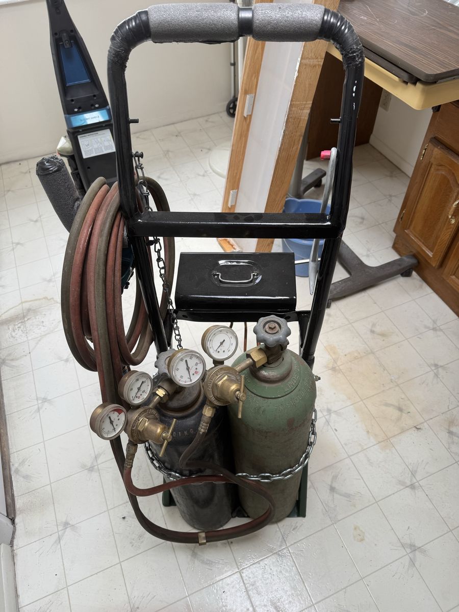 Victor Equipment Oxy-Acetylene Torch & Tanks with Cart - Complete Welding/Cutting Kit