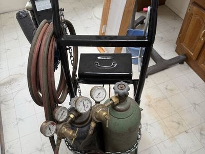 Victor Equipment Oxy-Acetylene Torch & Tanks with Cart - Complete Welding/Cutting Kit
