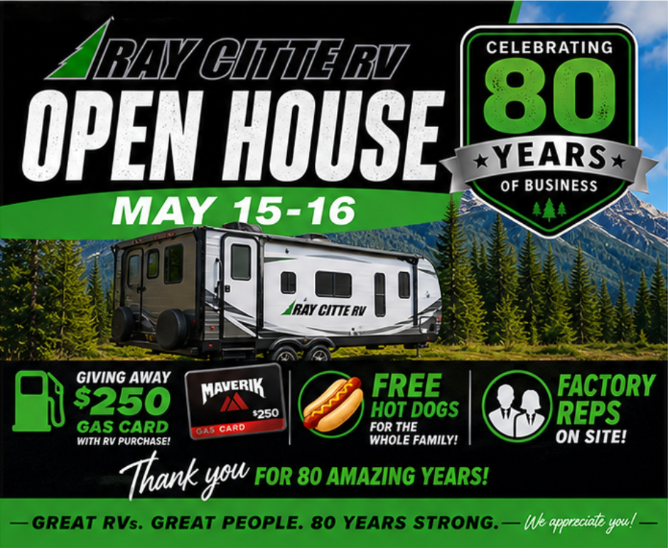 RAY CITTE RV OPEN HOUSE