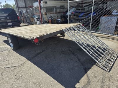 8x14 Flat Trailer