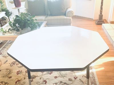 Dry erase/markerboard activity table