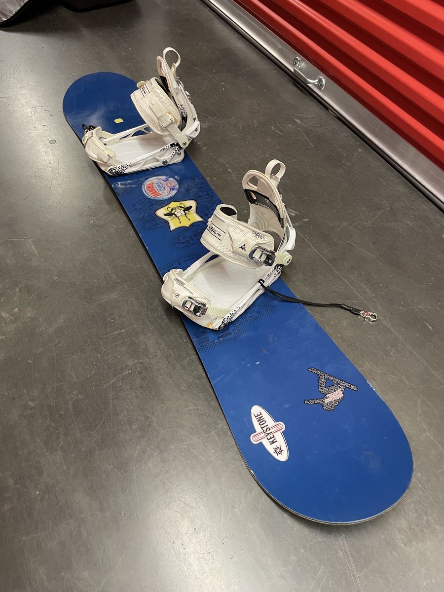 Burton Indie 155 Board and K2 Cinch bindings