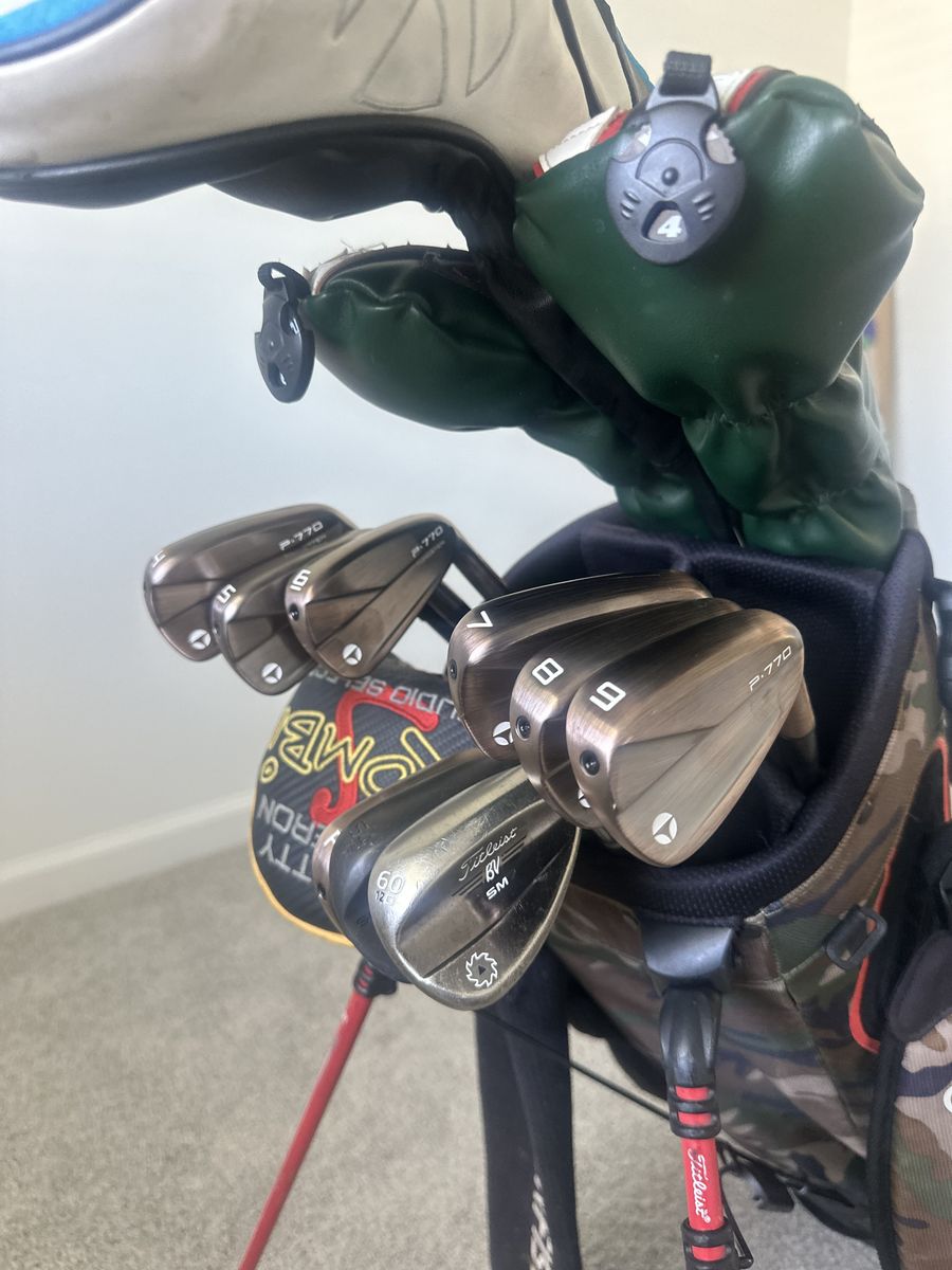 Taylormade Aged Copper P770’s 4-PW
