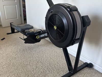 Concept2 Model D Rower Indoor Rowing Machine PM5 Monitor only 35k meters!