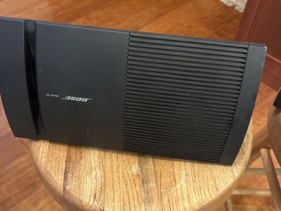 3 Bose Model 100 Video Speaker Center Channel Black
