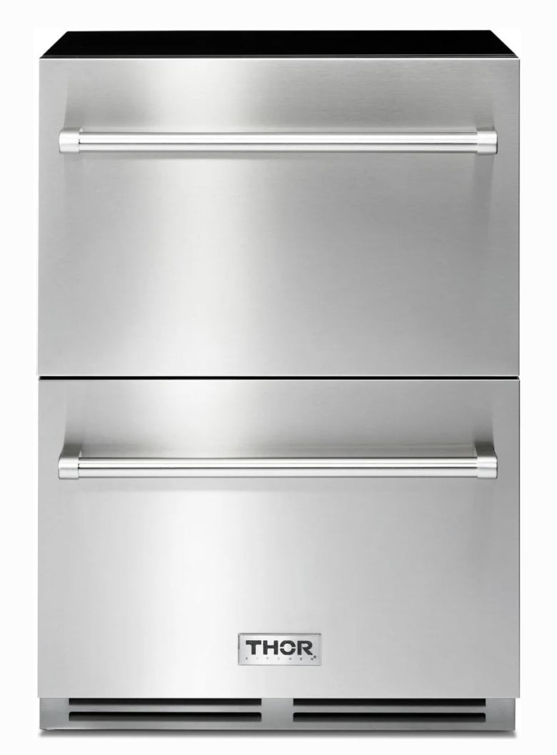 Thor Kitchen 24 Inch Indoor Outdoor Refrigerator Drawer