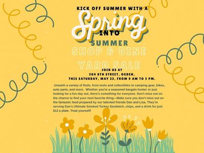 Spring into Summer Yard Sale