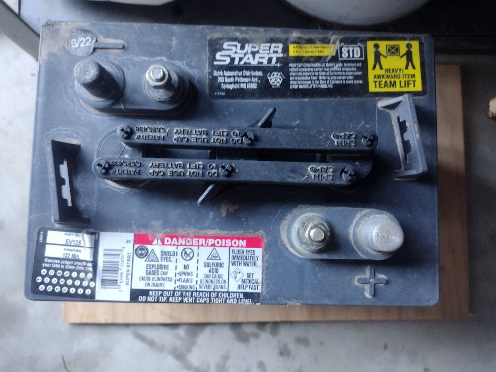 deep cycle 6V  RV marine batteries huge