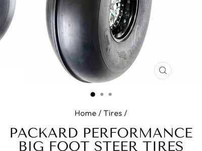 Front Steer Tires 34x13.x15