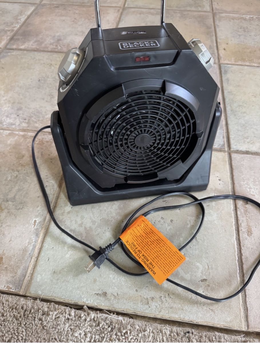 Small room heater black decker