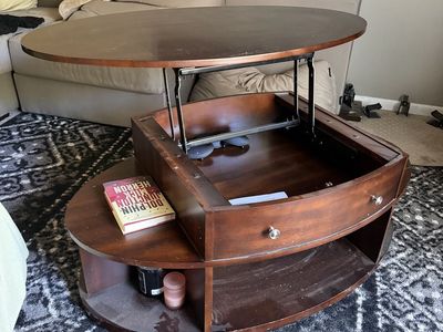 Lift-Top Coffee Table