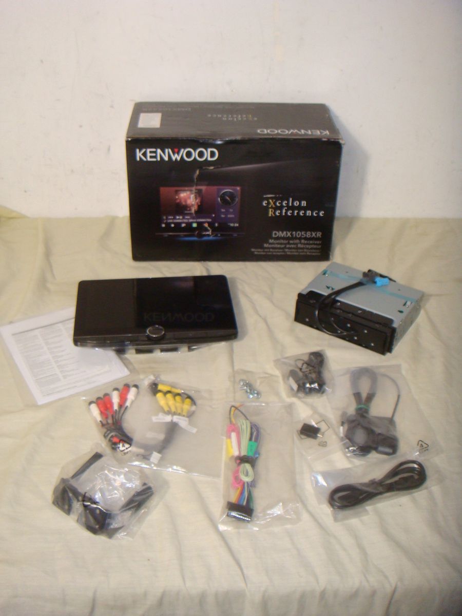 KENWOOD DMX1058XR EXCELON REFERENCE 10.1” HD TOUCHSCREEN CAR STEREO W CARPLAY & ANDROID AUTO