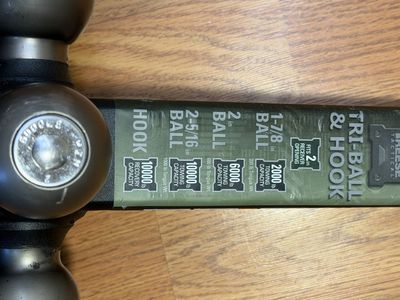 Reese Tactical Tri-Ball Hitch with Hook