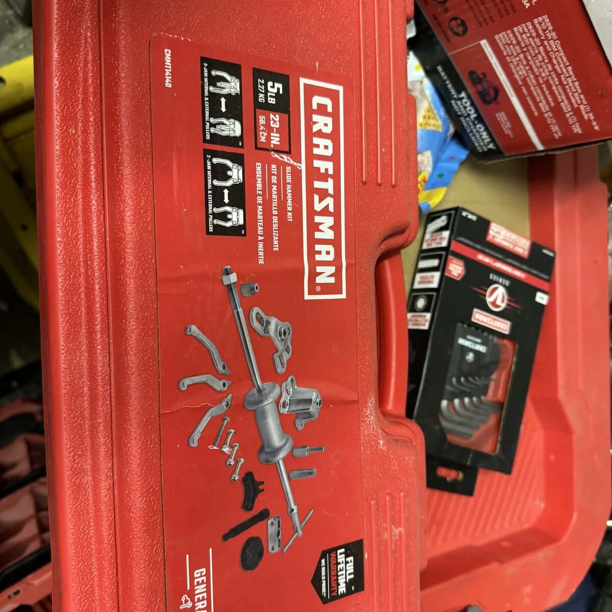 CRAFTSMAN Automotive 10-way Puller Slide Hammer