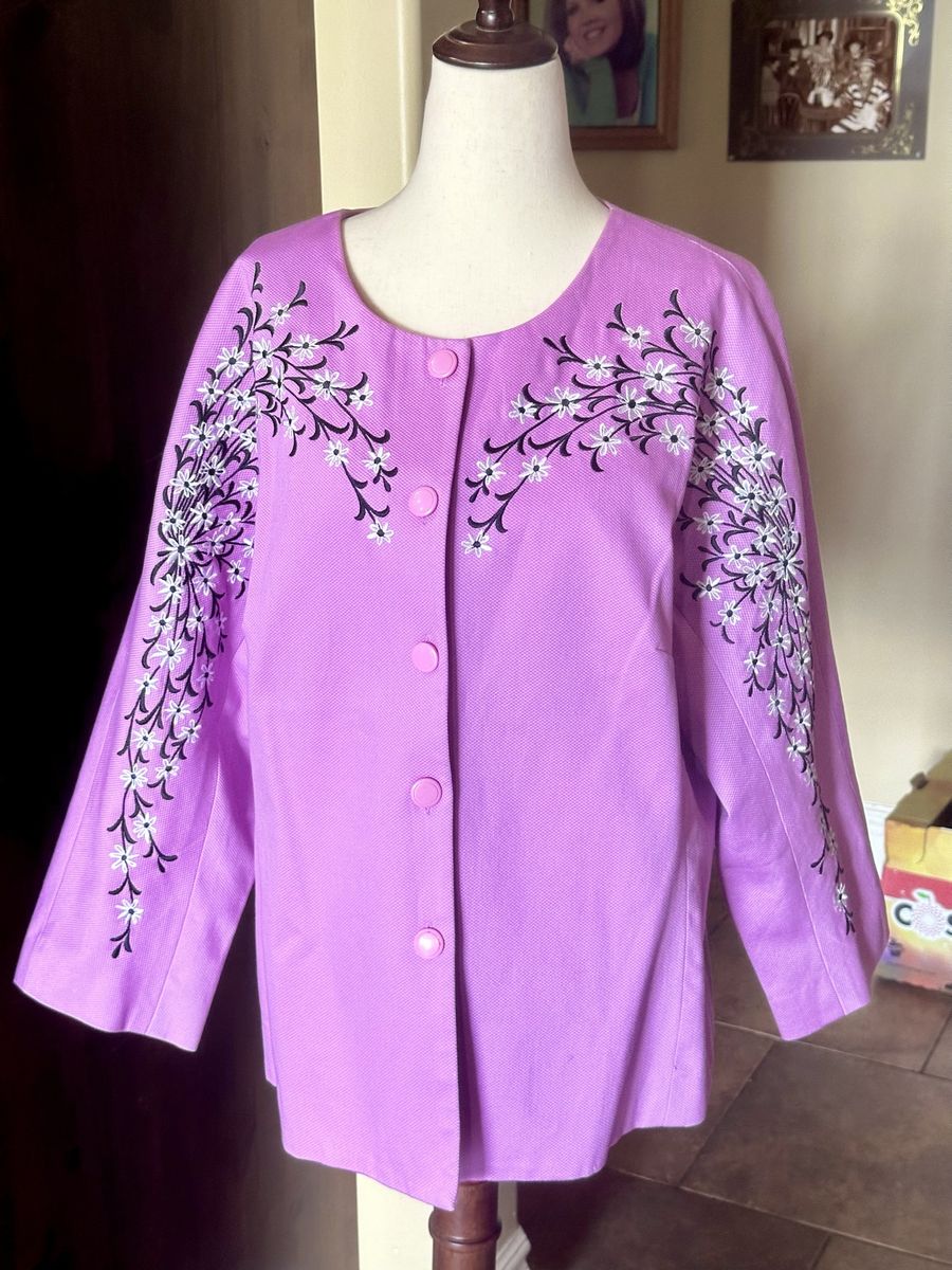 Bob Mackie Wearable Art Jacket