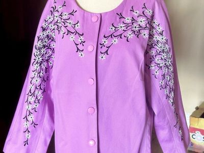 Bob Mackie Wearable Art Jacket