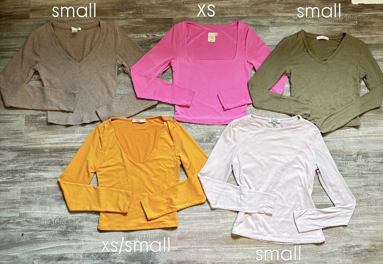 Women’s Long sleeve Crop Tops