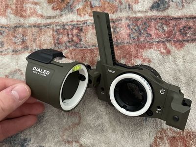 Dialed Pruf Vertical 2 Pin Archery Sight