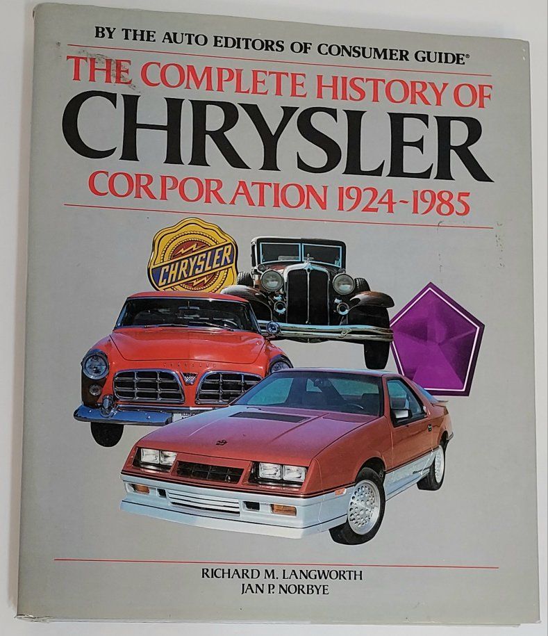 Complete History of Chrysler Book