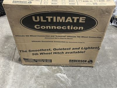 Andersen Hitches Ultimate Connection 5th Wheel Gooseneck Ball to King Pin Mount Hitch. Goes for $1200 brand new