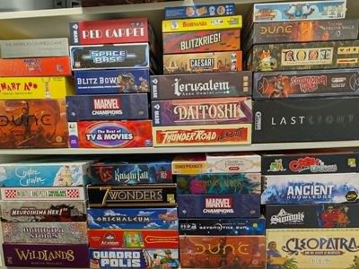 Bunch of Board Games (will be available to meet 6/30-7/3)