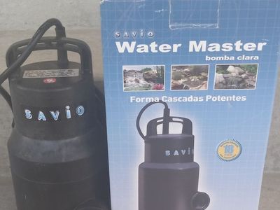 SAVIO Water Master WMC-1740 Submersible Pump for Ponds, Fountains & Waterfalls - 1480 gph, 20 ft Head