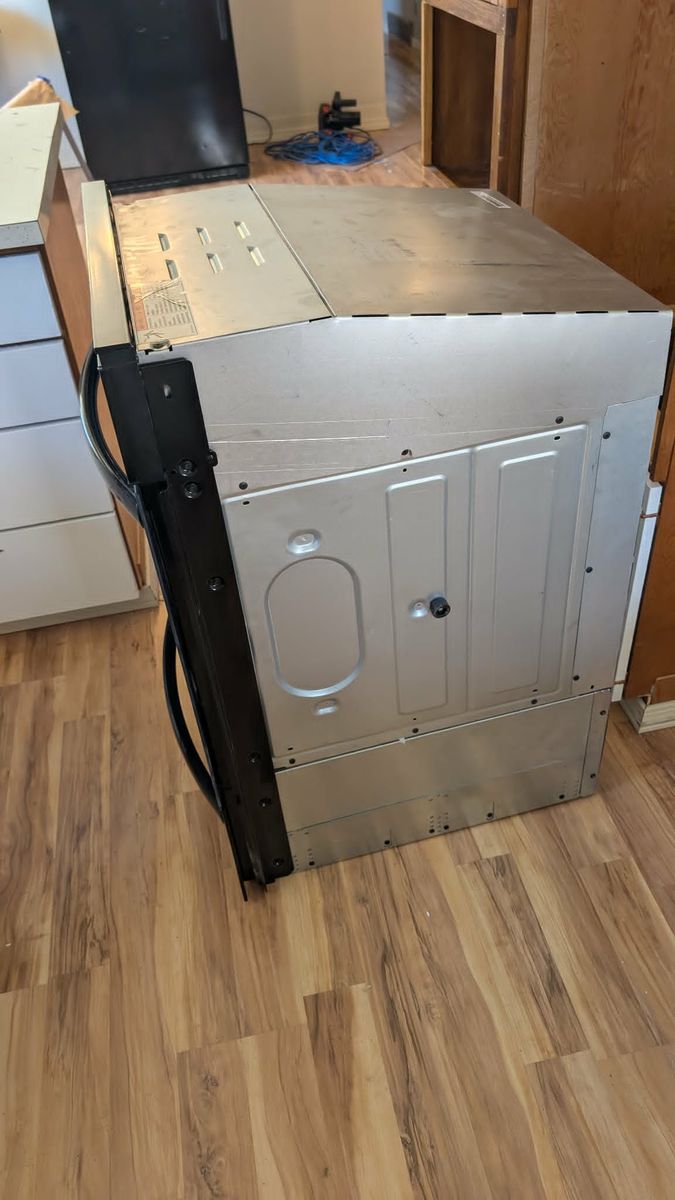 Frigidaire 24" Black Electric Single Wall Oven