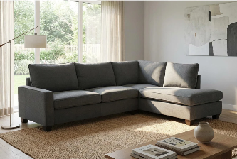 Living Spaces L Shaped Sectional (Brand New)