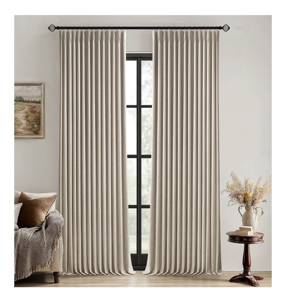 4 panels BLACKOUT CURTAINS