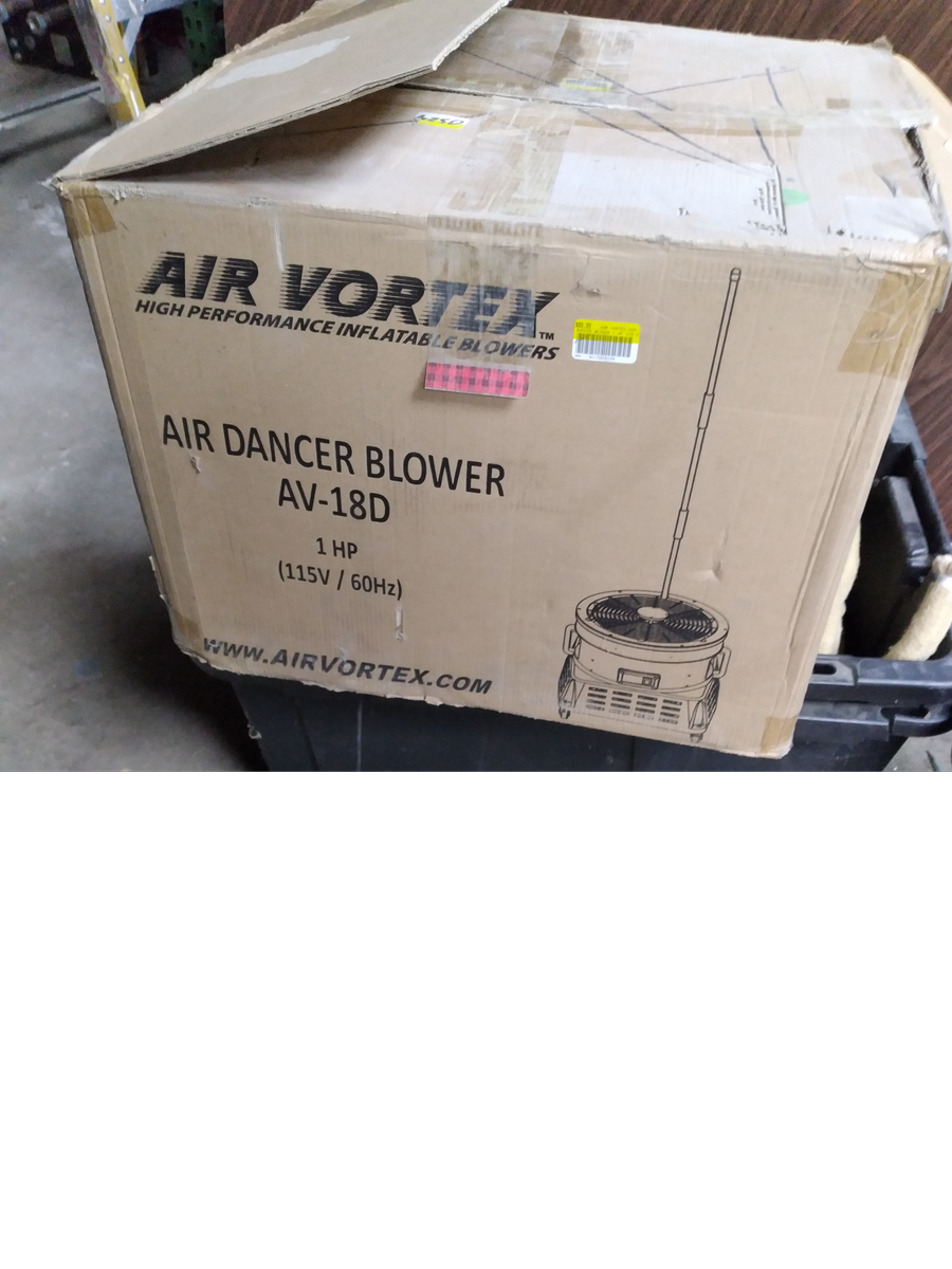 Air Vortex AV-18D Air Dancer Inflatable Blower 1 HP 115V