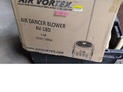 Air Vortex AV-18D Air Dancer Inflatable Blower 1 HP 115V