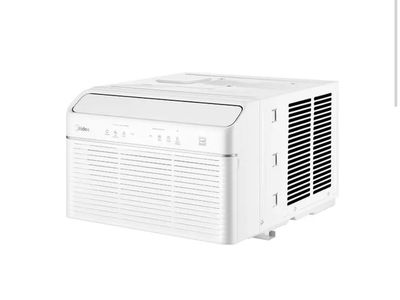Midea 12,000 BTU DOE Smart Inverter Window Air Conditioner with Heat, for spaces up to 550 sq. ft.