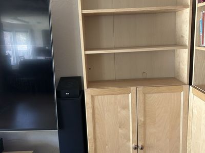 Ikea storage cabinet 6 shelves