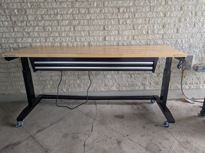 Husky 72" workbench with 2 drawers